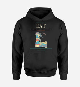 Single-Side Printing — Pangborn Memorial Airport (EAT) Double-Side Hoodie