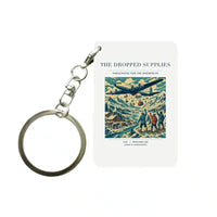 Thumbnail for VINTAGE G4234 - The Dropped Supplies - Designed Key Chain design on white