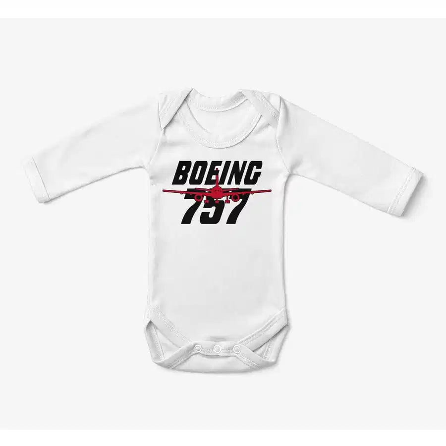 Boeing 757 Baby Bodysuit - view 16