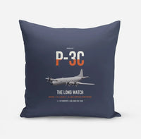 Thumbnail for P-3C Orion design on navy blue pillow