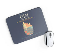 Thumbnail for Oshima Airport (OIM) design on navy blue rectangle mouse pad