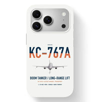 Thumbnail for Boeing KC-767A design on white magsafe iphone case, for iPhone 17 Pro