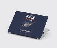 Thumbnail for Sikorsky S-61N design on navy blue MacBook case