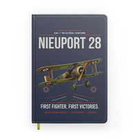 Thumbnail for Nieuport 28C.1 design on navy blue notebook