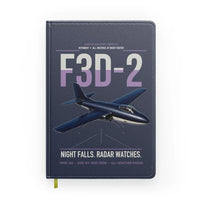 Thumbnail for F3D-2 Skyknight design on navy blue notebook