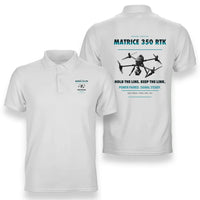 Thumbnail for DJI Matrice 350 RTK design on white polo