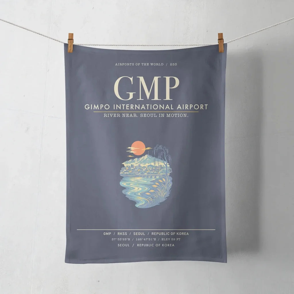 Gimpo International Airport GMP - Navy Blue