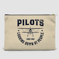 Thumbnail for Pilots Looking Down at People Zipper Pouch - view 16
