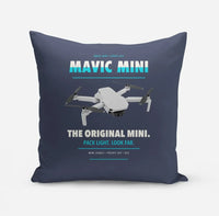 Thumbnail for DJI Mavic Mini design on navy blue pillow