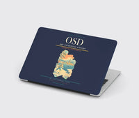 Thumbnail for Are Ostersund Airport (OSD) design on navy blue MacBook case