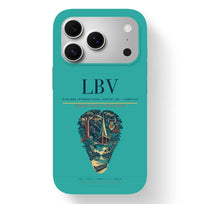 Thumbnail for Libreville Airport (LBV) design on turquoise iPhone 17 Pro MagSafe case