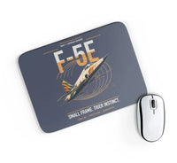 Thumbnail for F-5E Tiger II design on navy blue rectangle mouse pad
