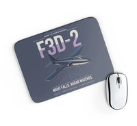 Thumbnail for F3D-2 Skyknight design on navy blue rectangle mouse pad