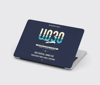 Thumbnail for Airbus U030 Flexrotor design on navy blue MacBook case