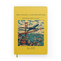 Thumbnail for VINTAGE G4116 - The Golden Gate Departure - Designed Notebooks design on yellow