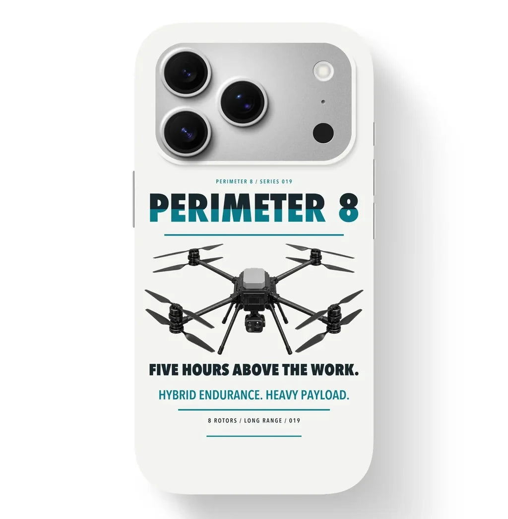 Skyfront Perimeter 8 Case design on white iphone case