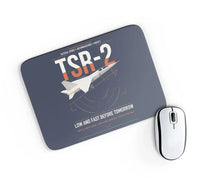 Thumbnail for BAC TSR-2 design on navy blue rectangle mouse pad