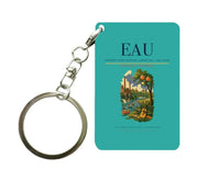 Thumbnail for Chippewa Valley Regional Airport (EAU) design on turquoise key chain