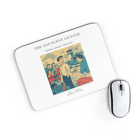 Thumbnail for VINTAGE G4298 - The Youngest License - Designed Mouse Pads design on white rectangle