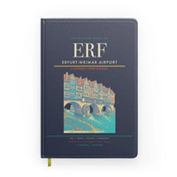 Thumbnail for Erfurt-Weimar Airport (ERF) design on navy blue notebook
