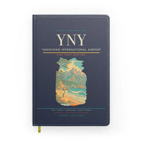 Thumbnail for Yangyang International Airport (YNY) design on navy blue notebook