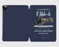 Thumbnail for FJ44-4 design on navy blue ipad tablet case