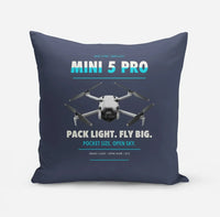Thumbnail for DJI Mini 5 Pro design on navy blue pillow