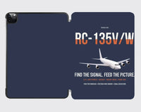 Thumbnail for RC-135V W Rivet Joint design on navy blue ipad tablet case