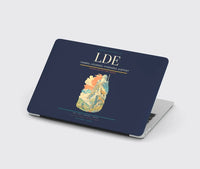 Thumbnail for Tarbes–Lourdes–Pyrénées Airport (LDE) design on navy blue MacBook case