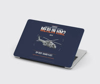 Thumbnail for Leonardo AW101 Merlin HM2 design on navy blue MacBook case