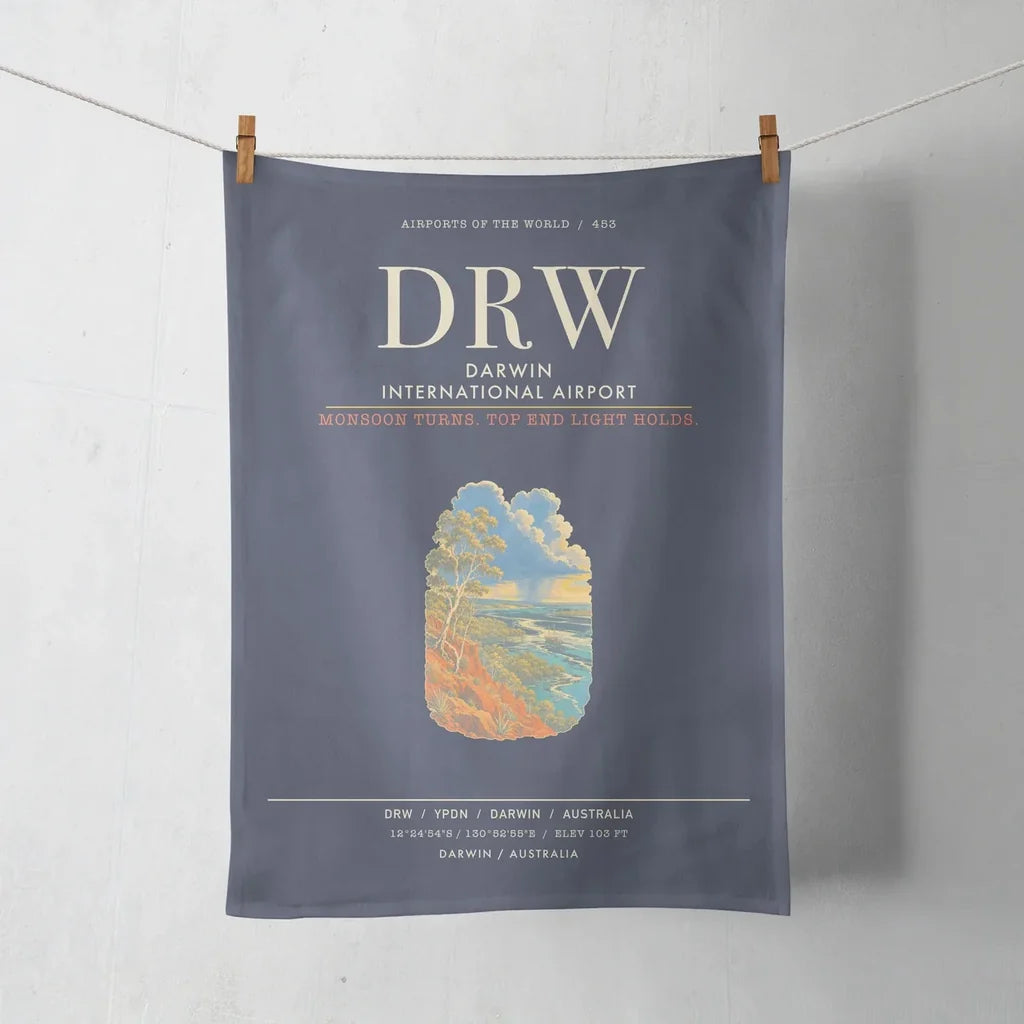 Darwin International Airport DRW - Navy Blue
