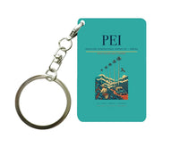 Thumbnail for Matecaña International Airport (PEI) design on turquoise key chain