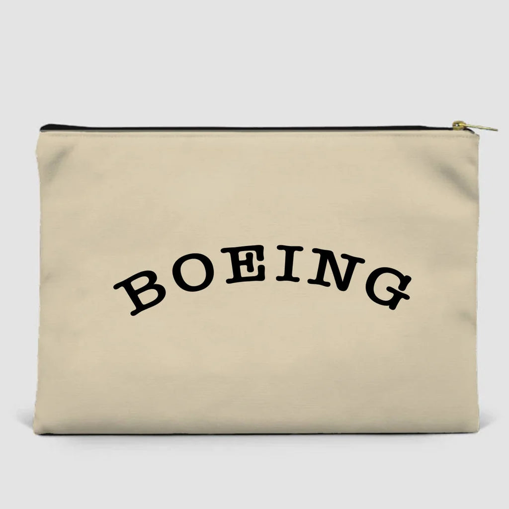 BOEING Text Zipper Pouch - view 16