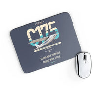 Thumbnail for Cessna 175 Skylark design on navy blue rectangle mouse pad