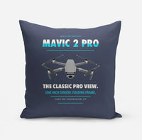 Thumbnail for DJI Mavic 2 Pro design on navy blue pillow