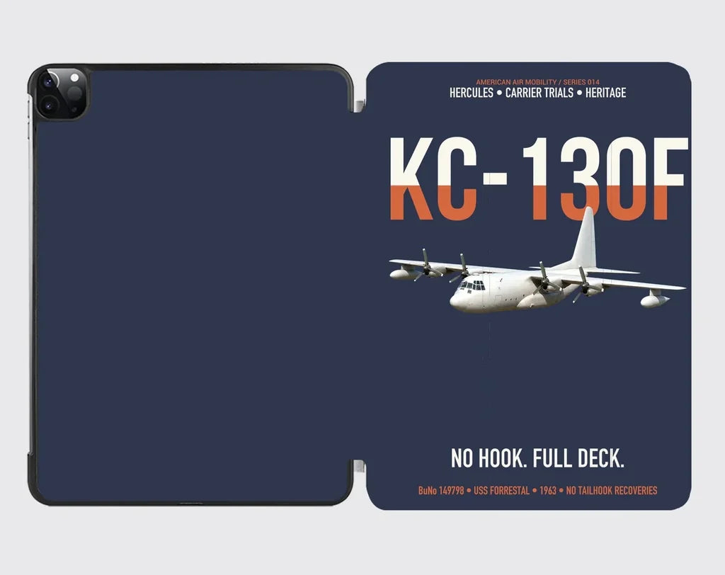KC-130F BuNo 149798 design on navy blue ipad tablet case