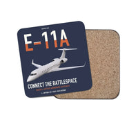 Thumbnail for E-11A BACN design on navy blue 1 piece coaster