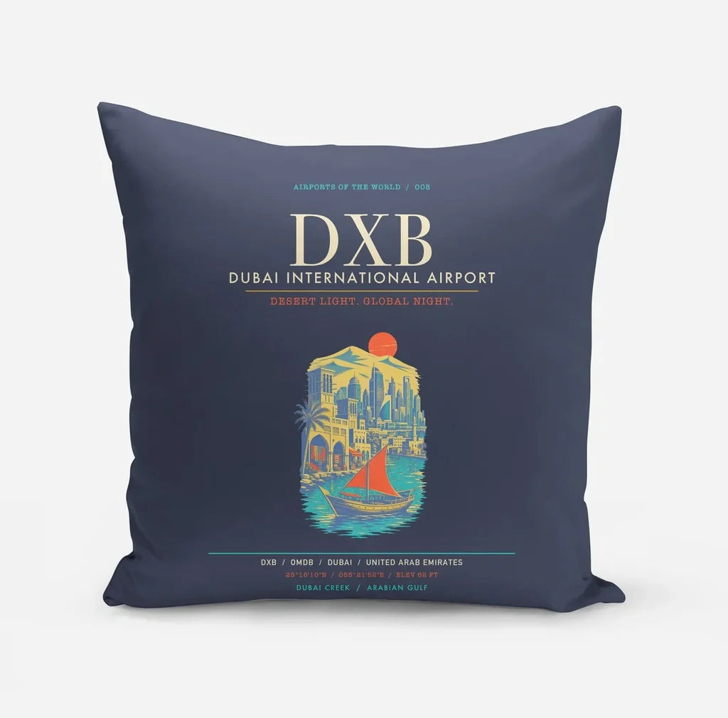 Dubai International Airport DXB - Navy Blue