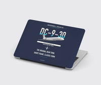 Thumbnail for McDonnell Douglas DC-9-30 design on navy blue MacBook case