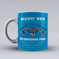 Thumbnail for Mavic Pro Mug design on turquoise dji