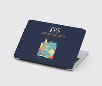 Thumbnail for Vincenzo Florio Airport Trapani-Birgi (TPS) design on navy blue MacBook case
