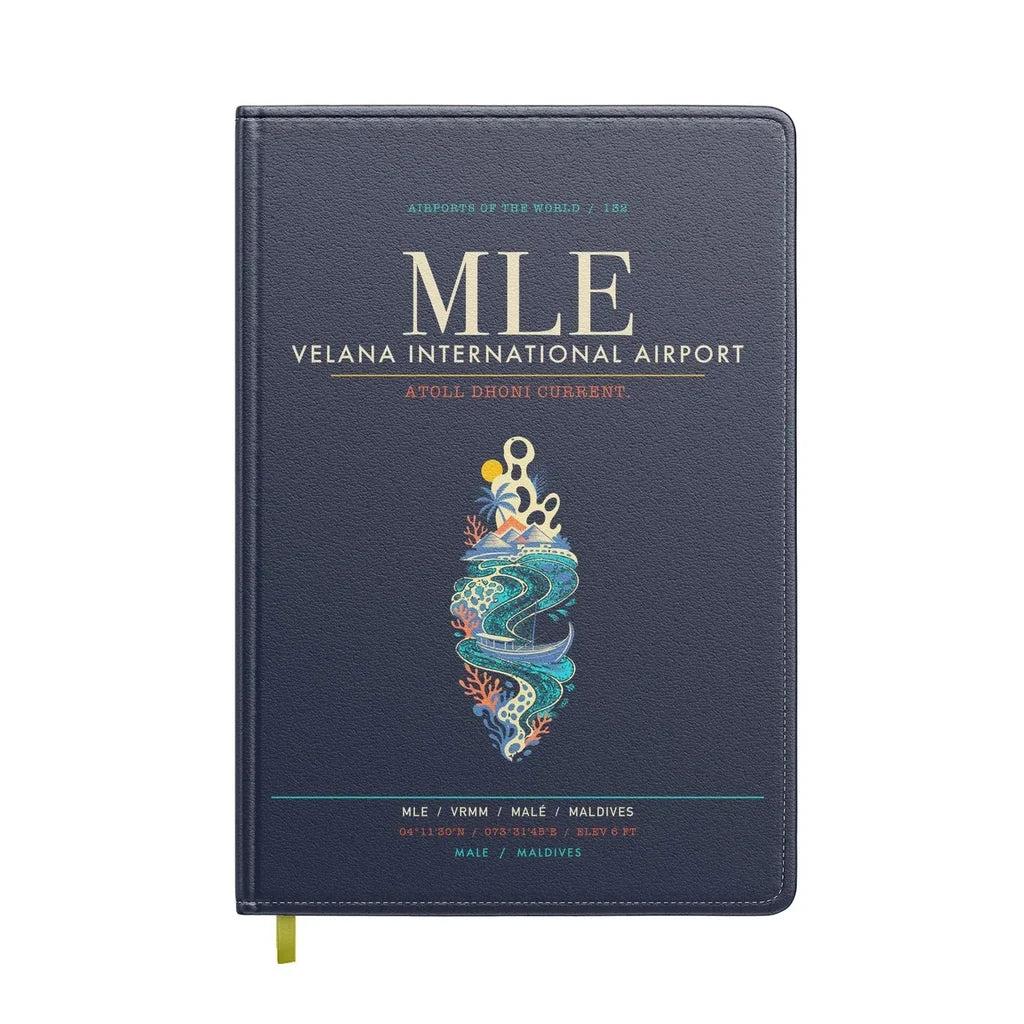Velana International Airport Male MLE - Atoll Dhoni Current - Navy Blue