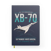 Thumbnail for XB-70A Valkyrie design on navy blue notebook