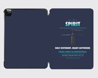 Thumbnail for Ascent AeroSystems Spirit design on navy blue ipad tablet case