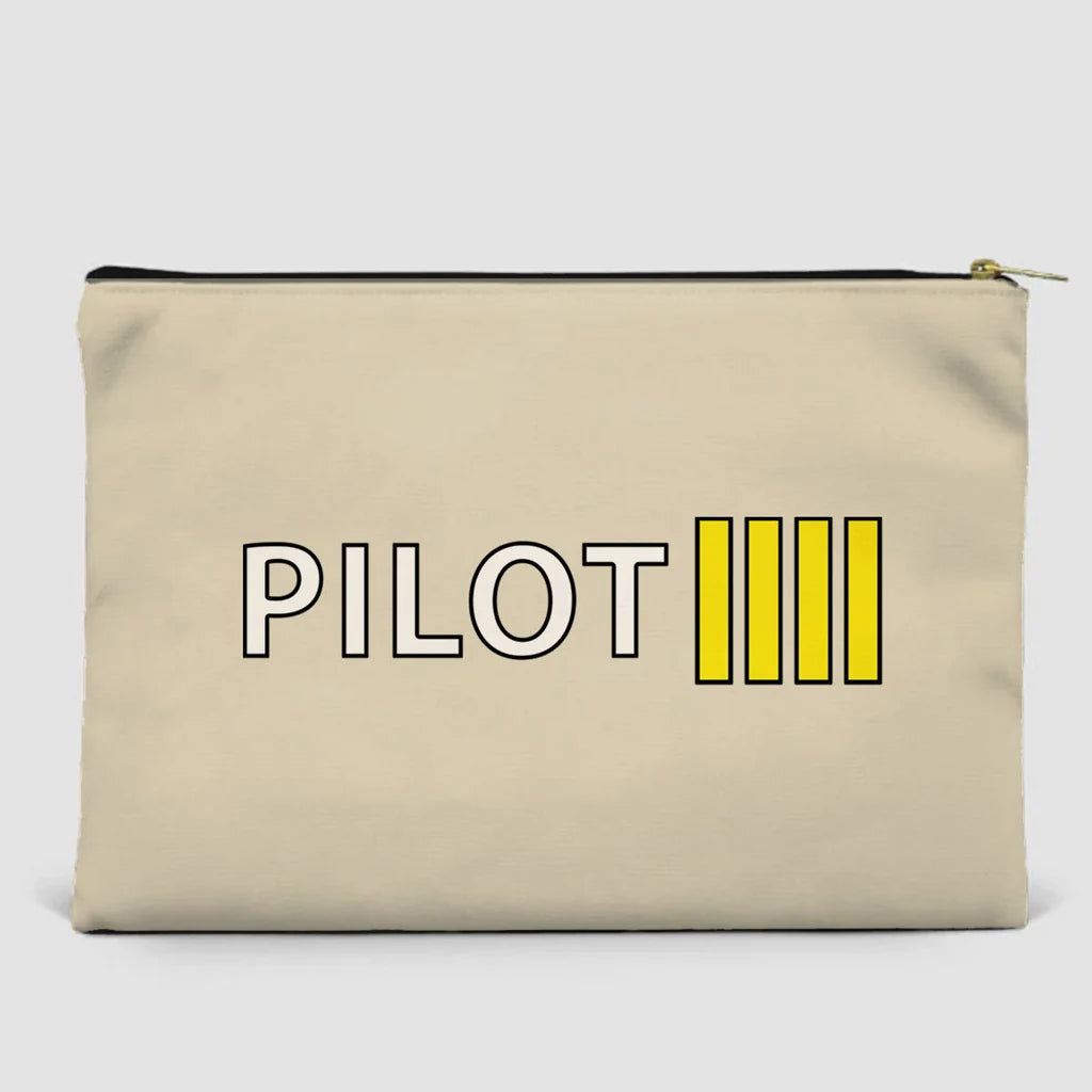 Pilot & Stripes Zipper Pouch - view 16