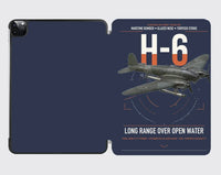 Thumbnail for Heinkel He 111H-6 design on navy blue ipad tablet case