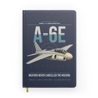 Thumbnail for A-6E Intruder design on navy blue notebook