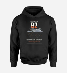 Single-Side Printing — Avro Vulcan B2 Double-Side Hoodie