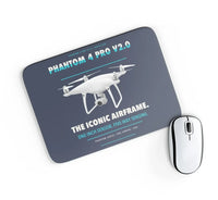 Thumbnail for DJI Phantom 4 Pro V2.0 design on navy blue rectangle mouse pad