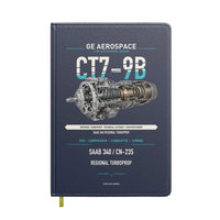 Thumbnail for CT7-9B design on navy blue notebook